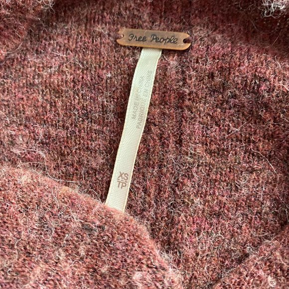 Free People Break Away Pull Over Sweater XS - Picture 3 of 5